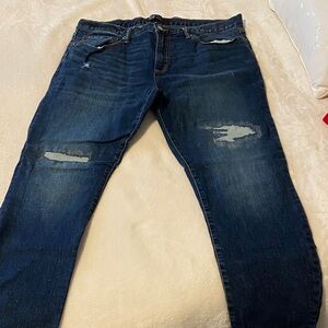 GAP Men's Relaxed Fit Dark Blue Jeans